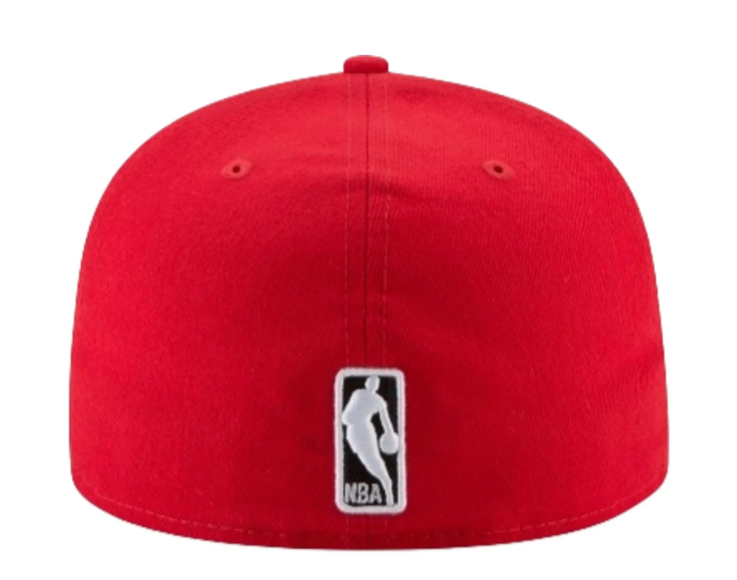 New Era 59Fifty Men Fitted Hat Red Chicago Bulls