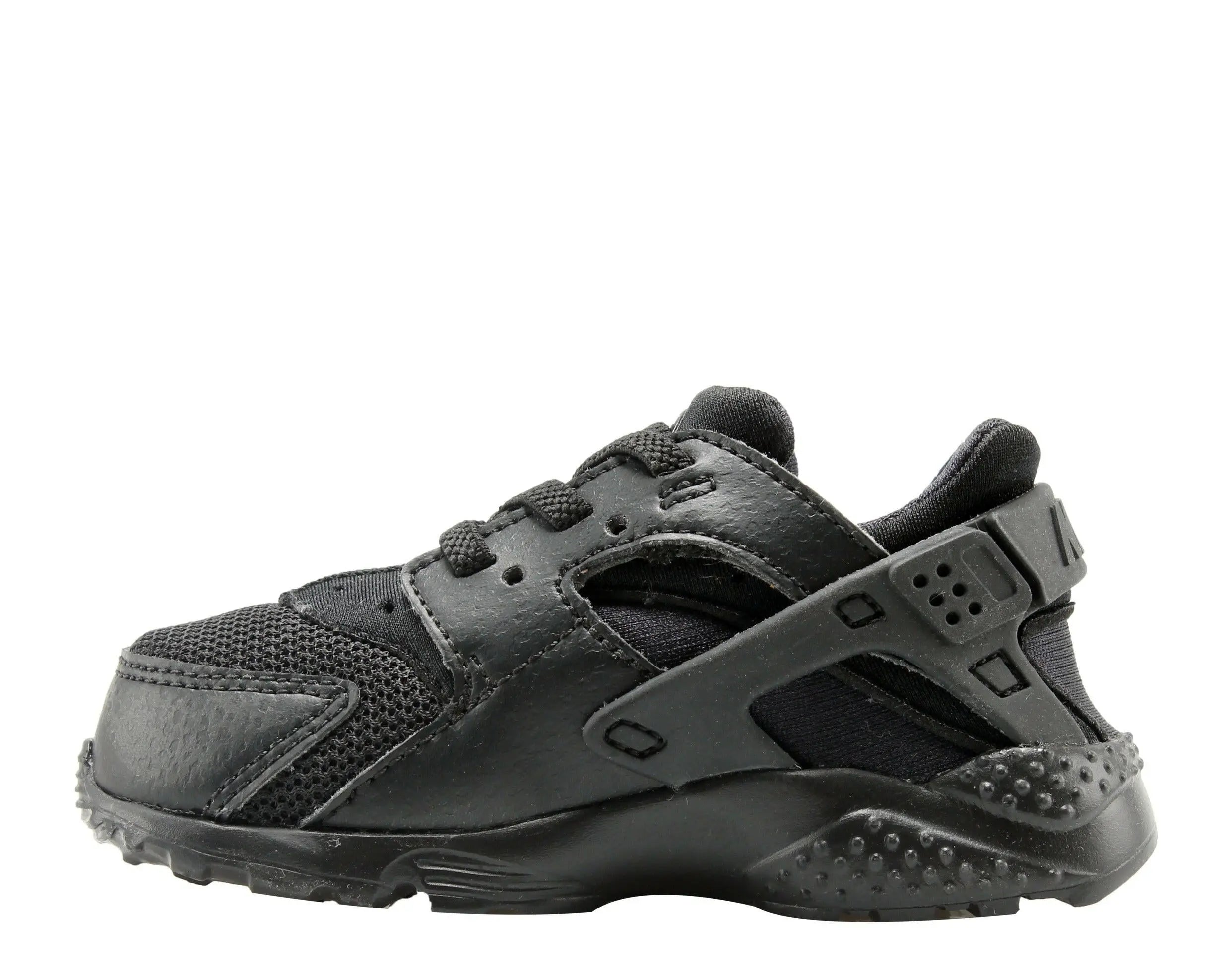 Nike Huarache Run Toddler Kids Running Shoes Black/Black-Black