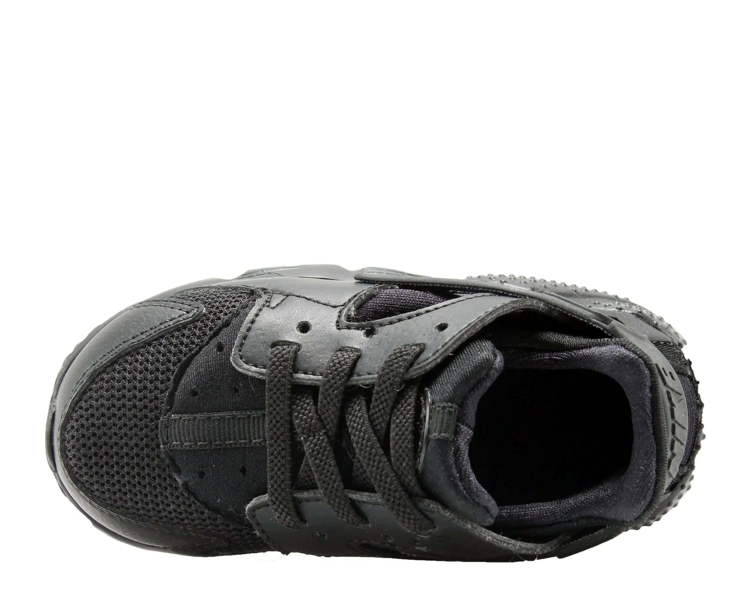 Nike Huarache Run Toddler Kids Running Shoes Black/Black-Black