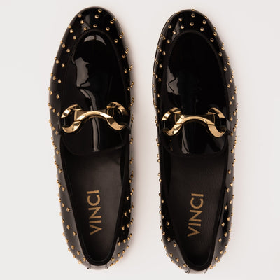 Vinci Leather The Jupiter  Shoe Black Spike Leather  Bit Dress Loafer Limited Edition Men  Shoe – product view 5