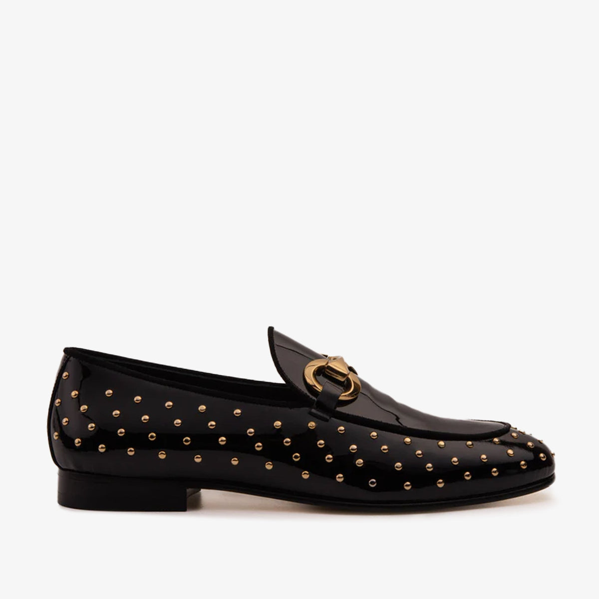 Vinci Leather The Jupiter  Shoe Black Spike Leather  Bit Dress Loafer Limited Edition Men  Shoe – product view 1