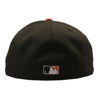 New Era 59FIFTY MLB San Francisco Giants 2012 World Series Side Patch Men Fitted Hat Pink UV Black