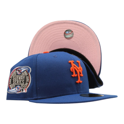 New Era 59Fifty MLB New York Mets 2000 Subway Series Fitted W/ Pink Undervisor