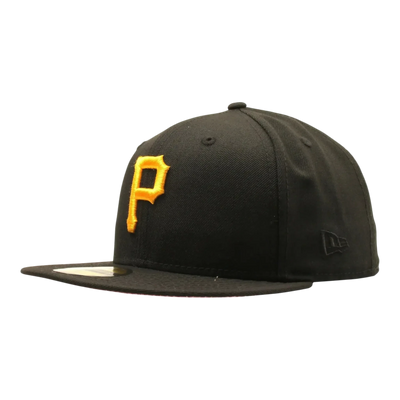 New Era 59Fifty Men Fitted Hat Black Pittsburgh Pirates 1979 World Series Pink Undervisor