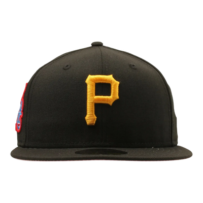 New Era 59Fifty Men Fitted Hat Black Pittsburgh Pirates 1979 World Series Pink Undervisor