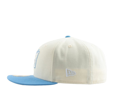 New Era Los Angeles Angels 50th Anniversary Grey Bottom 59FIFTY Men's Fitted Hat — Grey