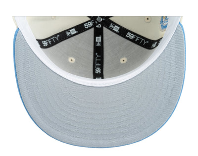 New Era Los Angeles Angels 50th Anniversary Grey Bottom 59FIFTY Men's Fitted Hat — Grey