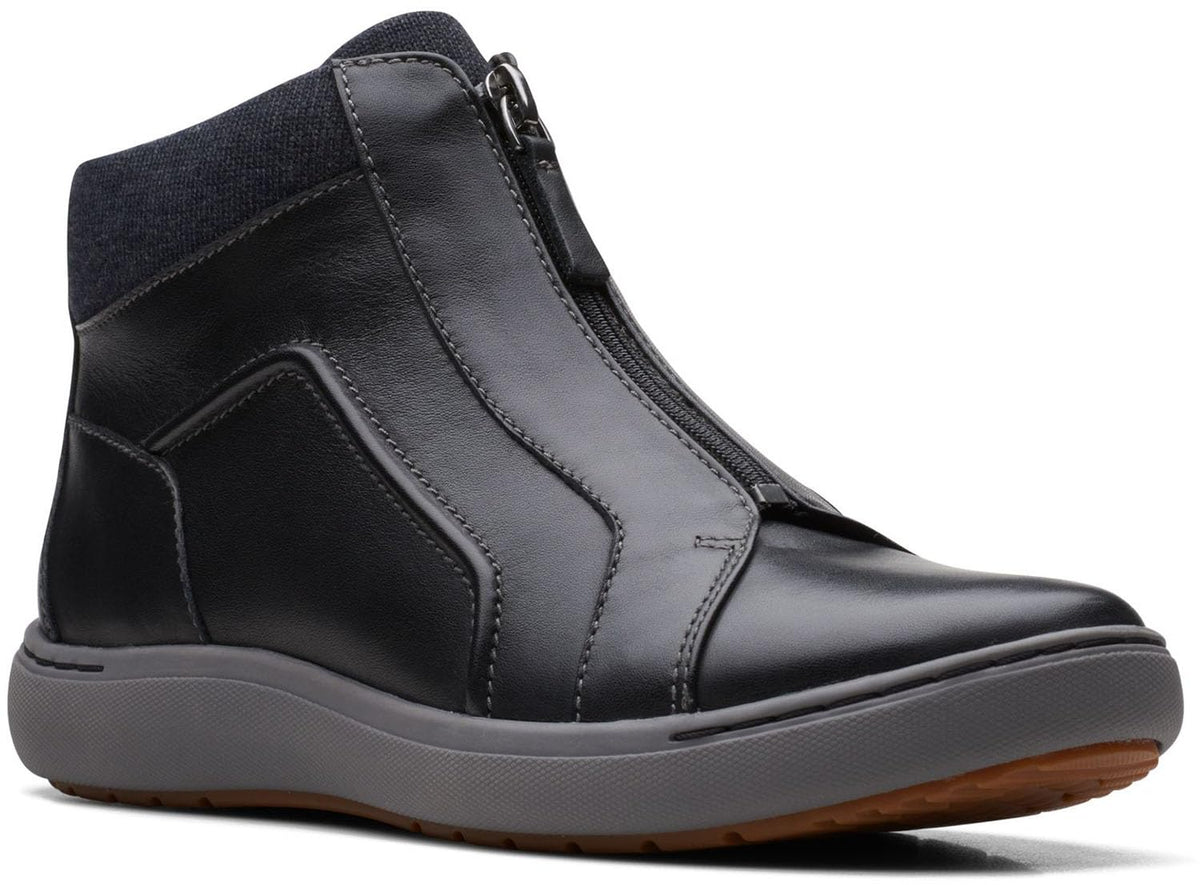 Clarks Nalle Lo Women's Black Leather 26168539 — product view 1