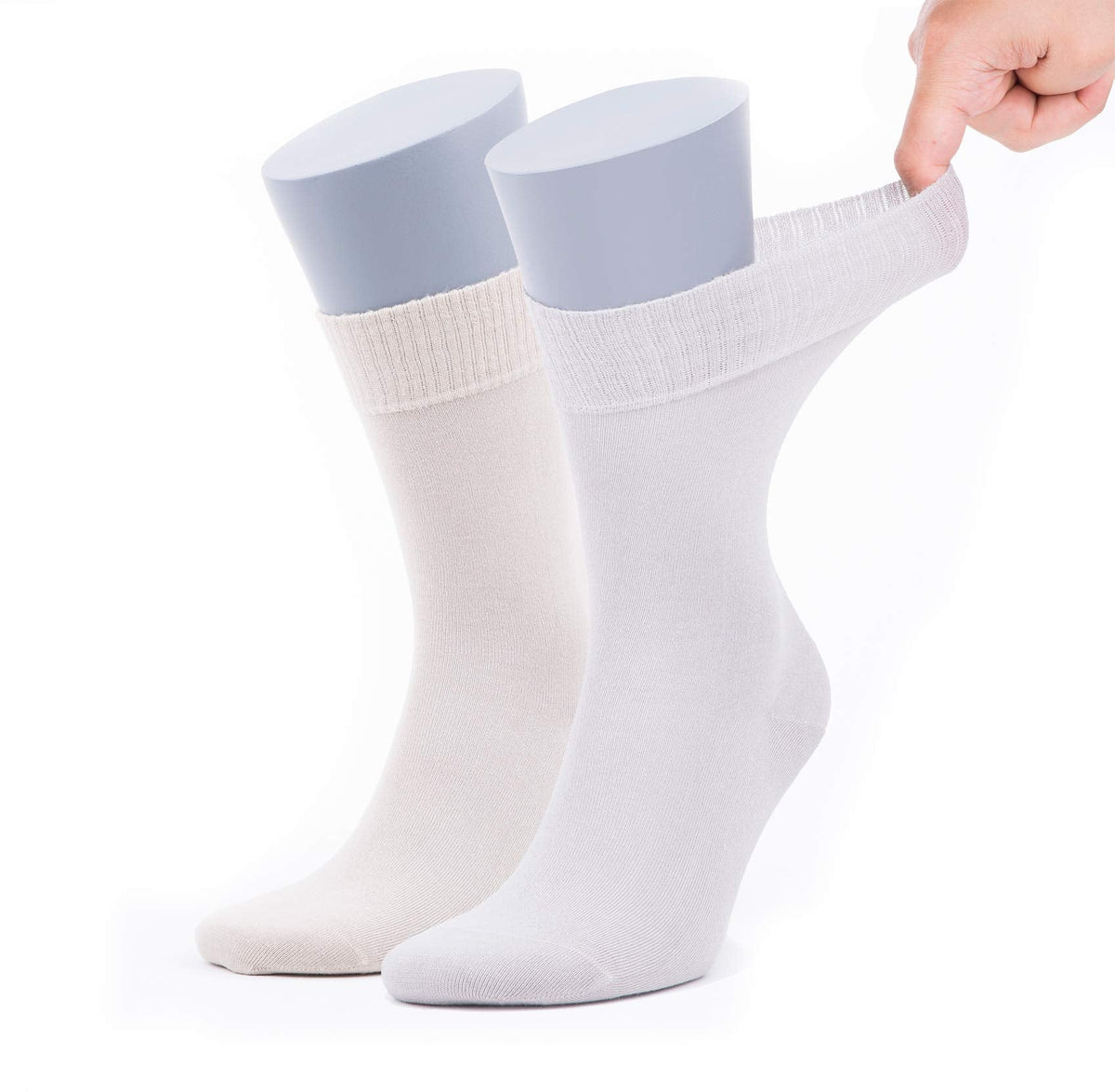 Men’s Bamboo Diabetic Socks 2-Pack - Ultra Thin – product view 1