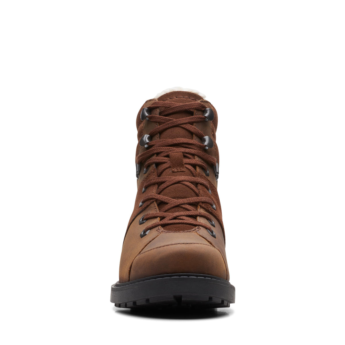 Clarks Orinoco2 Hike WP Women's Brown Wool-Lined Nubuck 26167569 — product view 7