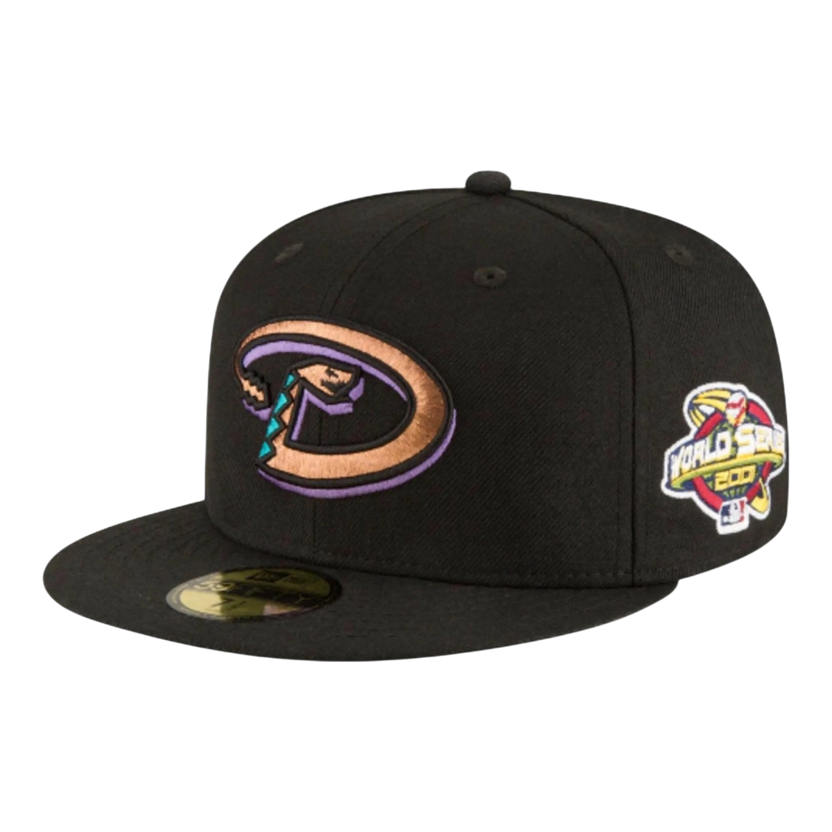 New Era 59Fifty MLB Arizona Diamondbacks 2001 World Series Fitted Hat – product view 1