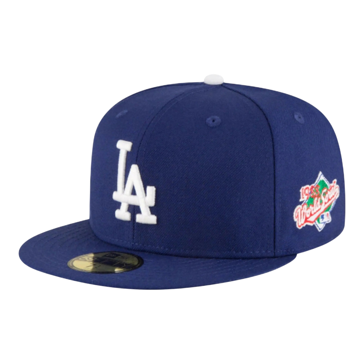 New Era 59Fifty Los Angeles Dodgers 1988 World Series Men Fitted Hat Royal Blue – product view 1
