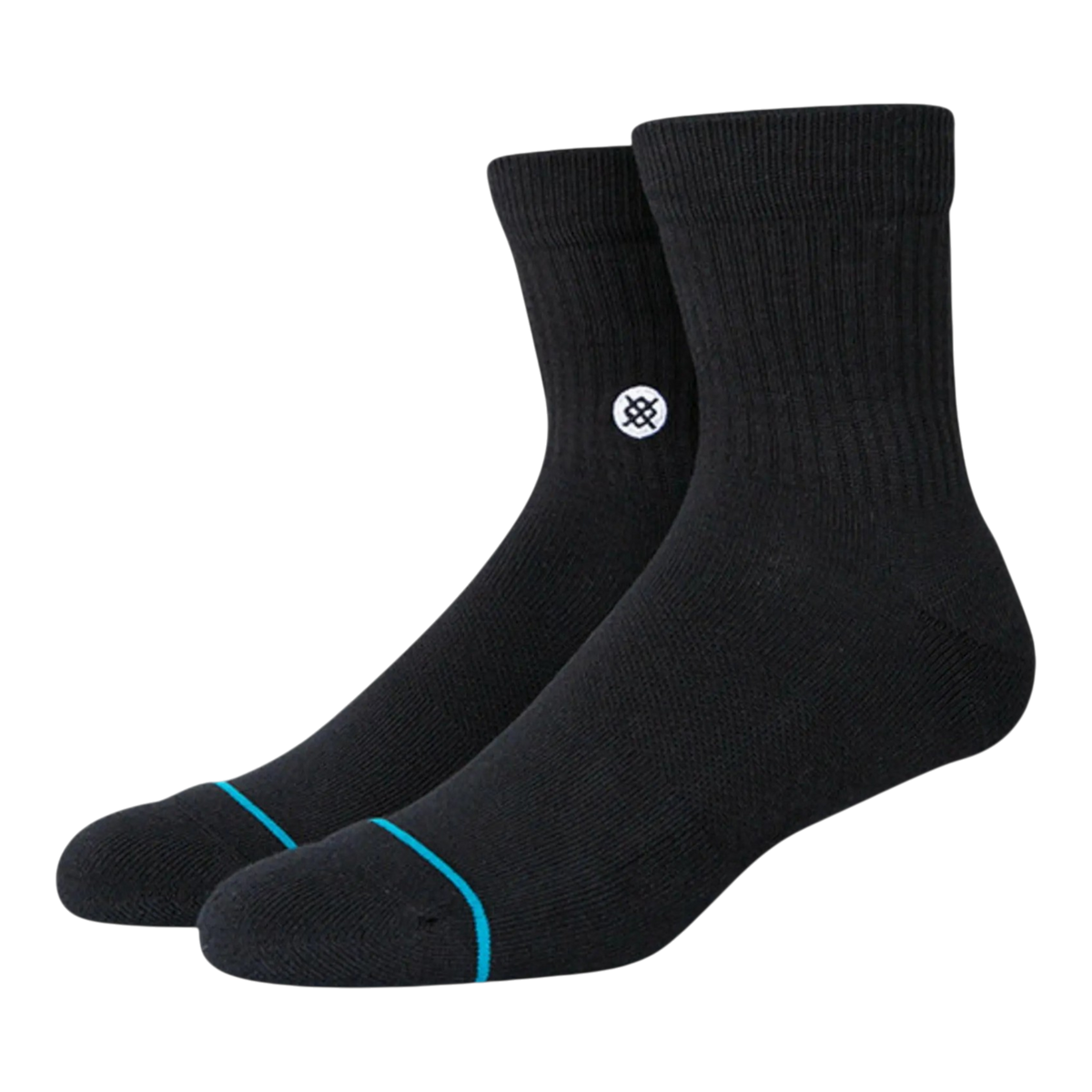 Stance Icon Quarter Classic Men's Ankle Socks — Black