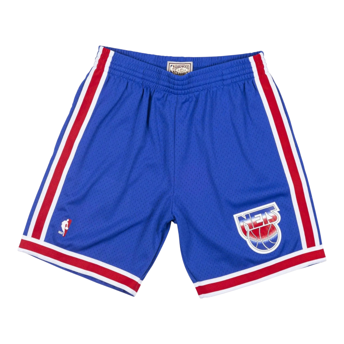Mitchell & Ness Swingman New Jersey Nets Road 1993-94 Men's Shorts — Royal Blue/White/Red – product view 1
