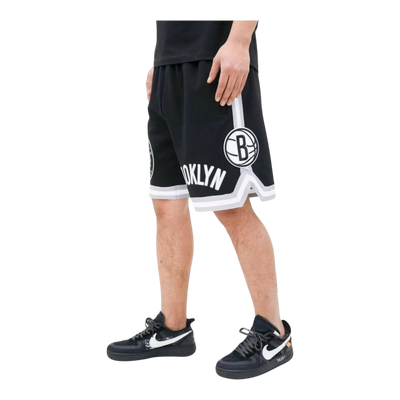 Pro Standard Brooklyn Nets Classic Chenille Men's Shorts — Black – product view 1