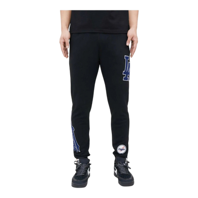 Pro Standard Los Angeles Dodgers Classic Chenille Men's Jogger Pants — Black – product view 1