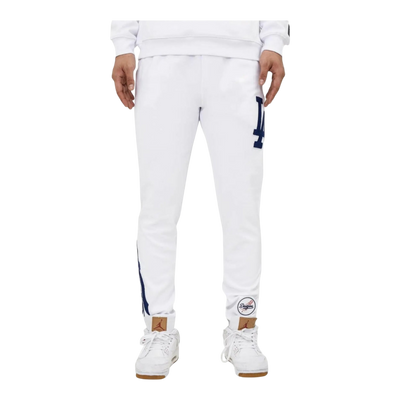 Pro Standard Los Angeles Dodgers Logo Men's Jogger Pants — White – product view 1