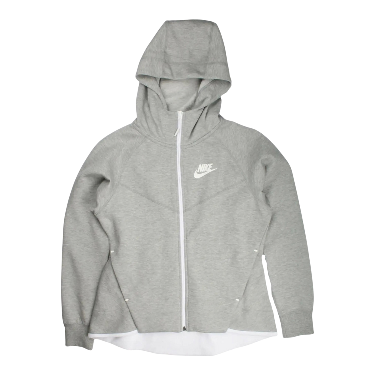 Nike Sportswear Tech Fleece Windrunner Women Hoodie Dark Grey Heather/White – product view 1
