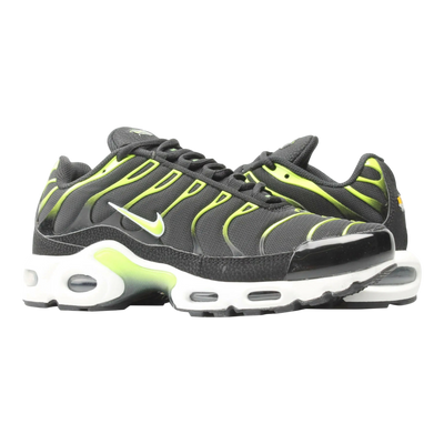 Nike Air Max Plus Men Running Sneakers Black/Volt-White-Platinum Tint – product view 1