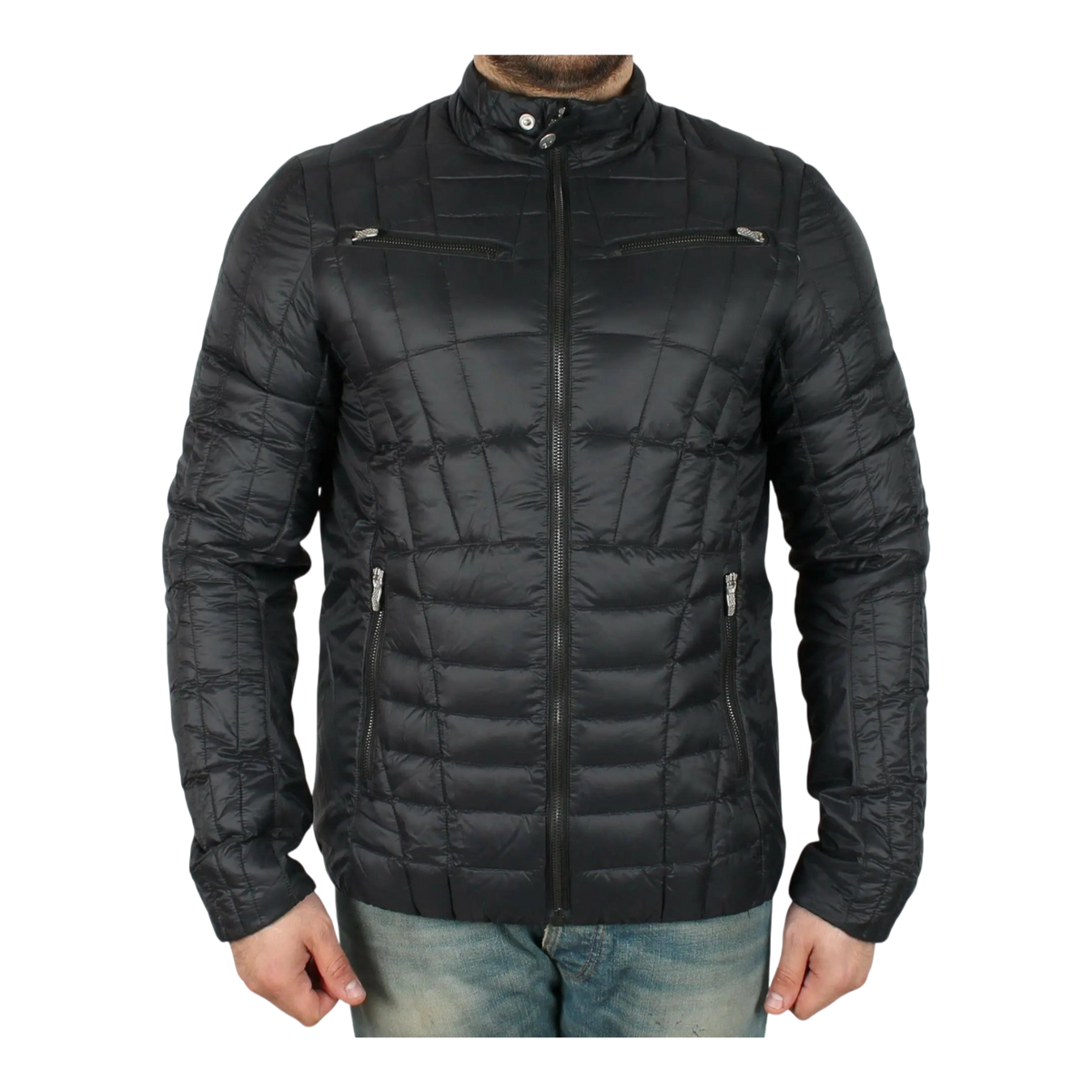 Spyder Kompressor Down Men's Jacket — Black – product view 1