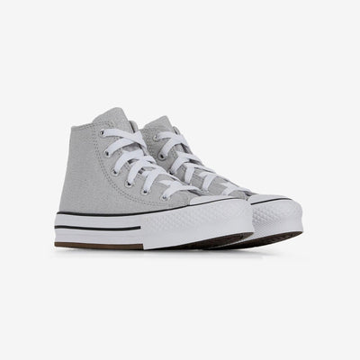 Converse Chuck Taylor All Star Eva Lift Kids' Sneakers — Light Gray