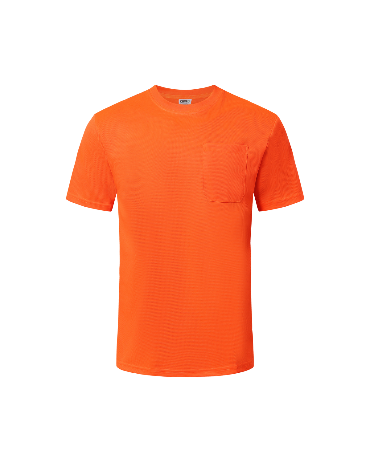 Kiwi High Visibility Orange Short Sleeve Safety Shirt [74300]