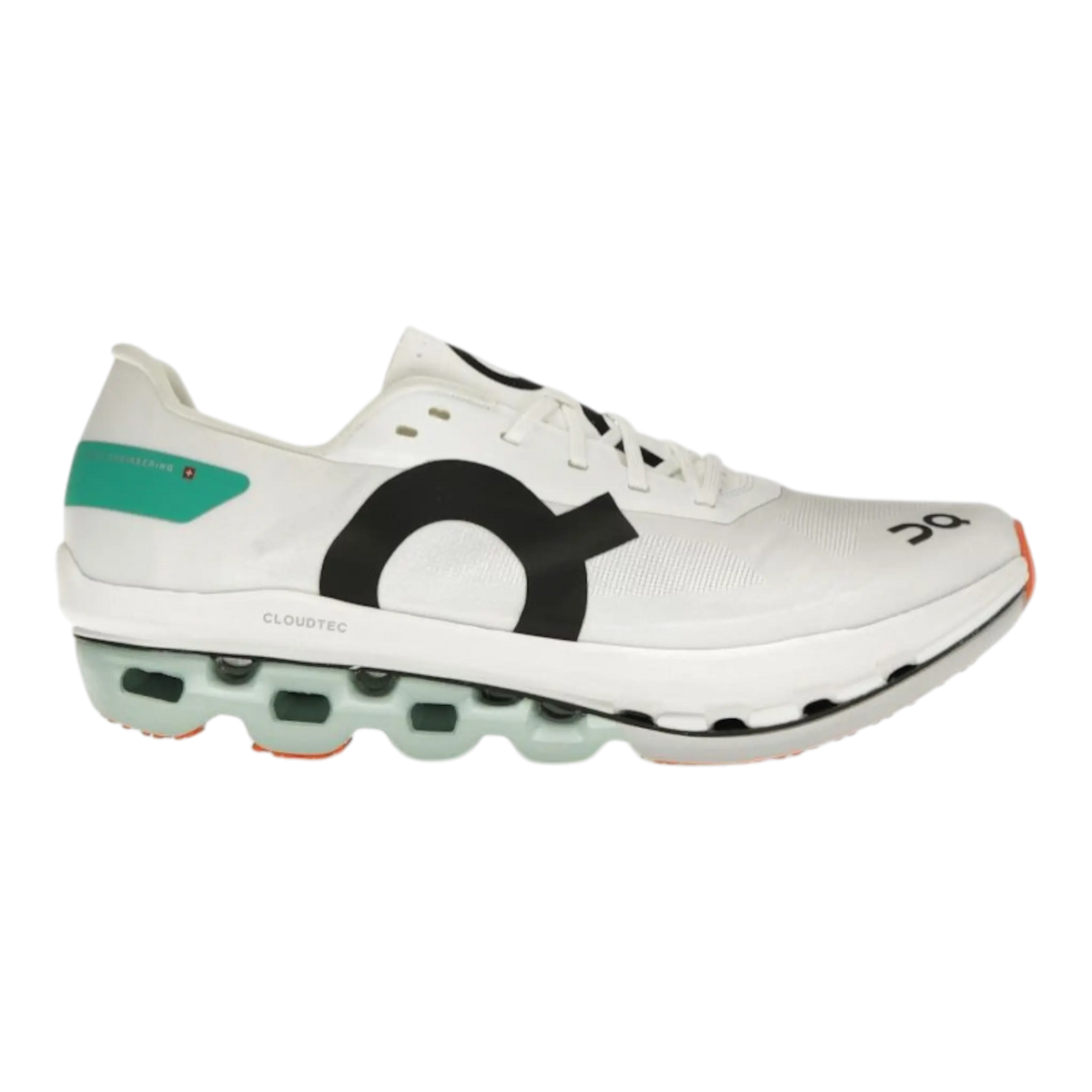 On Women's Cloudboom Echo Running Shoes — White Mint – product view 1