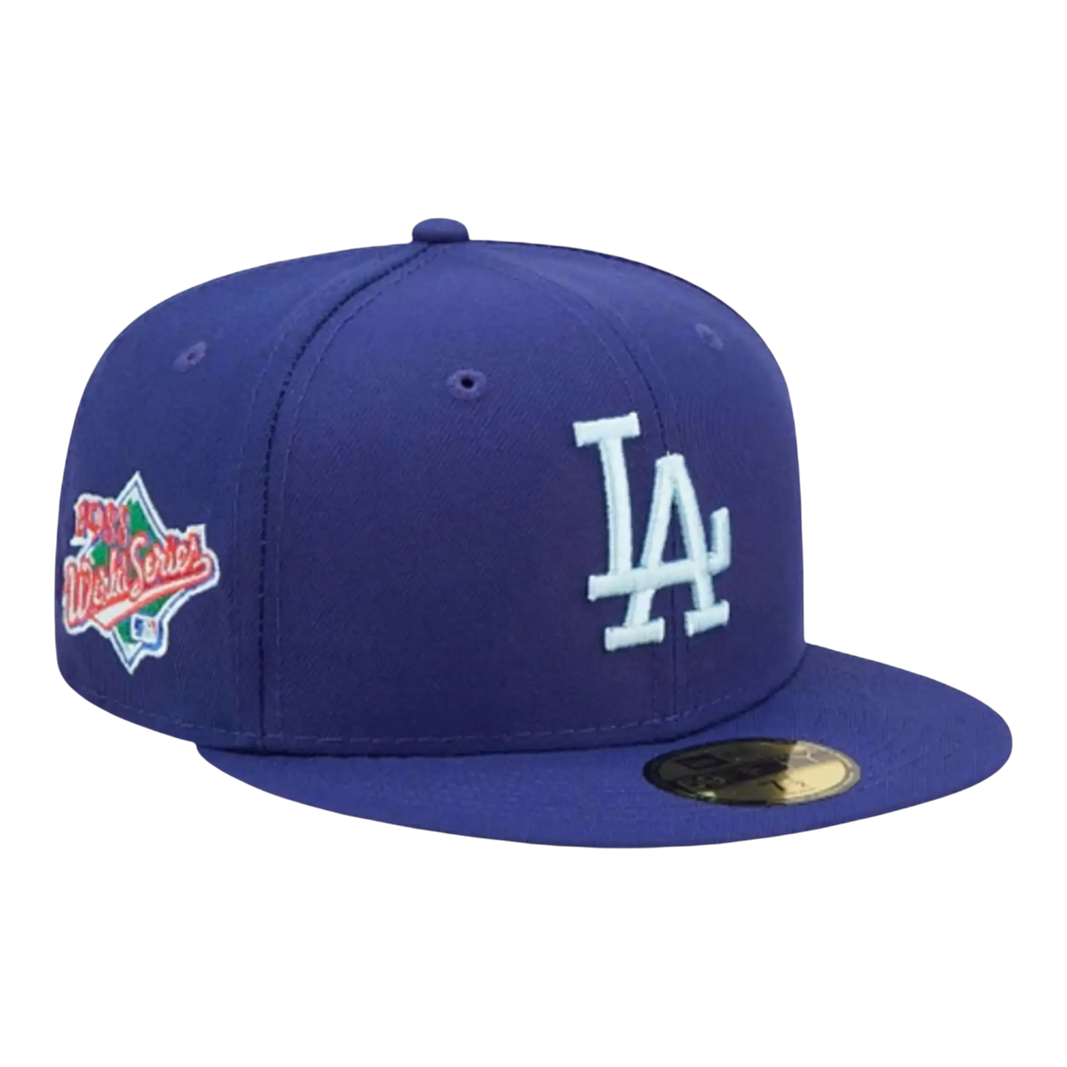New Era Los Angeles Dodgers Cloud Under Fitted Hat Blue – product view 1