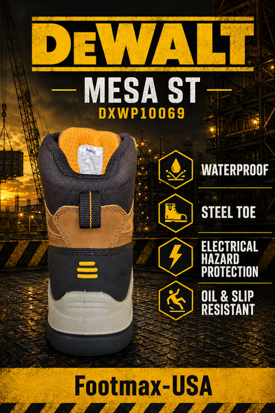 Dewalt Mesa St - Steel Toe - Waterproof - Electrical Hazard - DXWP10069 — product view 4