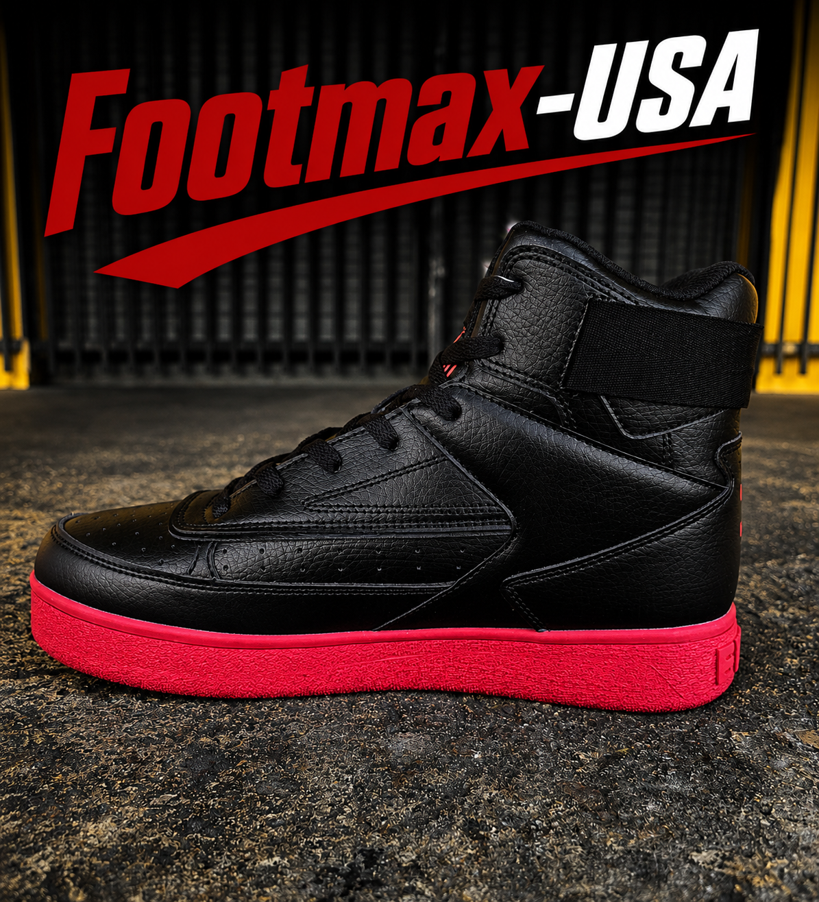 Patrick Ewing 33 Hi-Orion Rebound - 1RBE003-012 (Red / Black) — product view 4