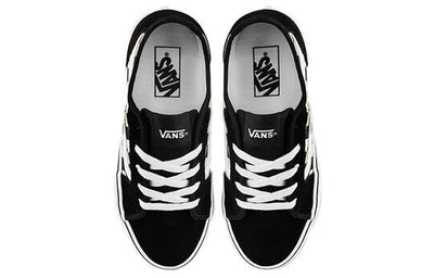 Vans Filmore Decon Women's Sneakers — Black/White/Checkerboard Canvas