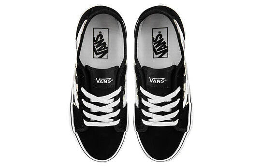 Vans Filmore Decon Women's Sneakers — Black/White/Checkerboard Canvas