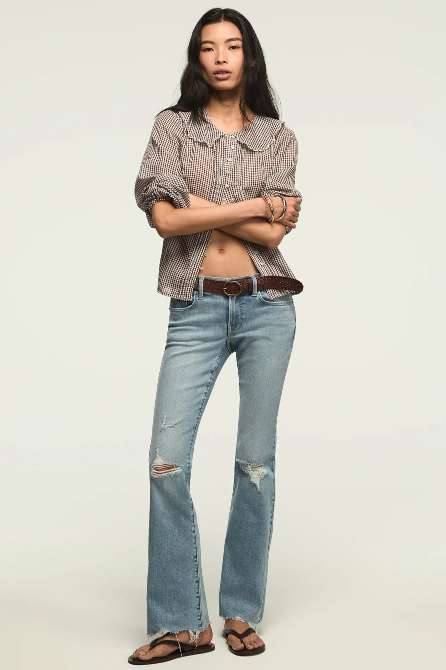 [7W15705-440] WOMENS LUCKY BRAND MID RISE SWEET FLARE - CAPSIZE DEST – product view 2