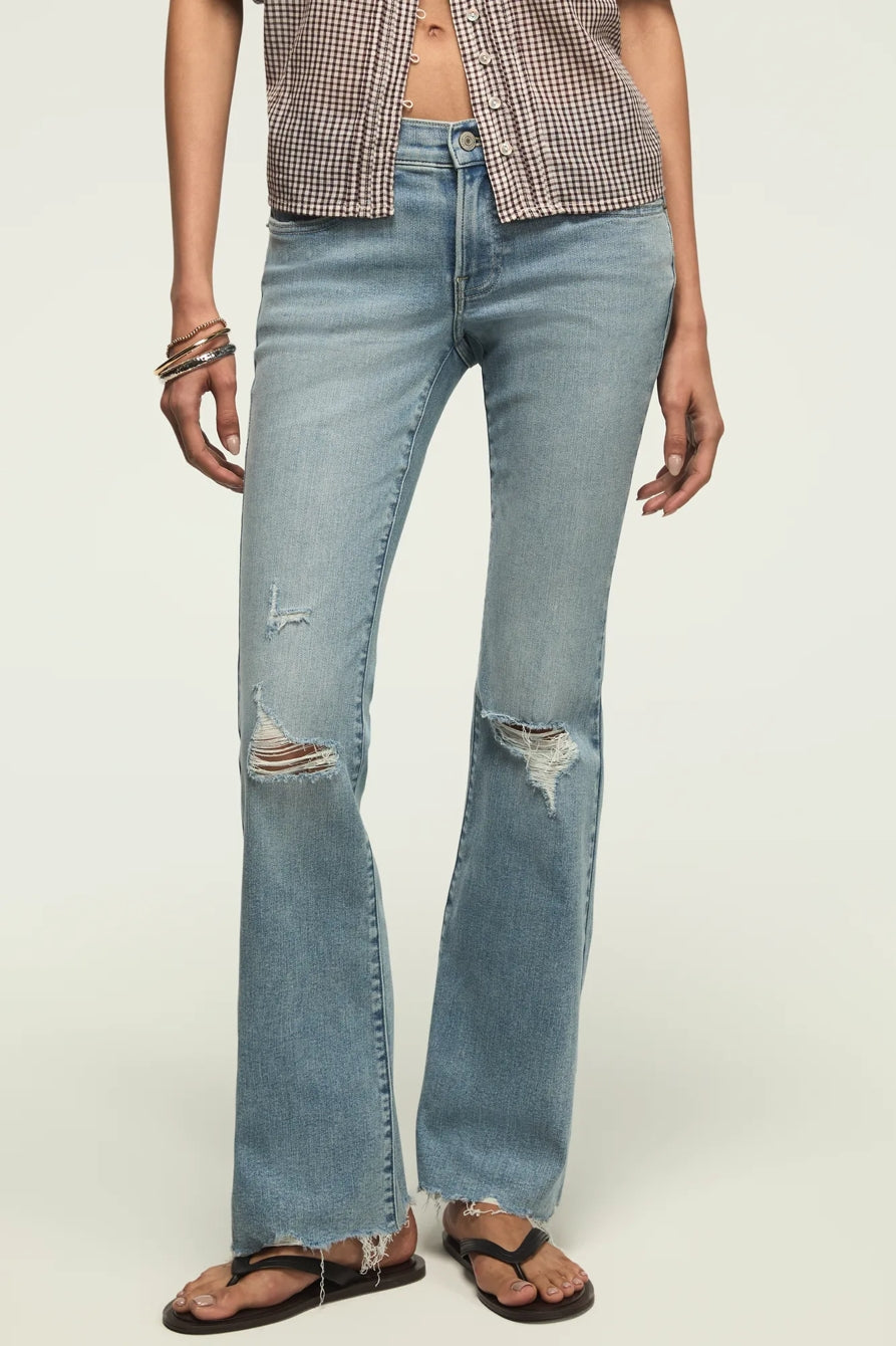 [7W15705-440] WOMENS LUCKY BRAND MID RISE SWEET FLARE - CAPSIZE DEST – product view 1
