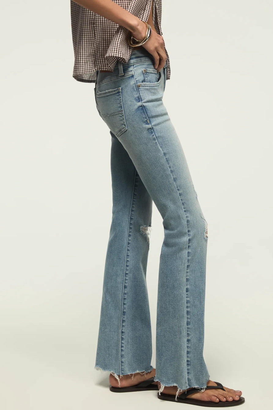[7W15705-440] WOMENS LUCKY BRAND MID RISE SWEET FLARE - CAPSIZE DEST – product view 5