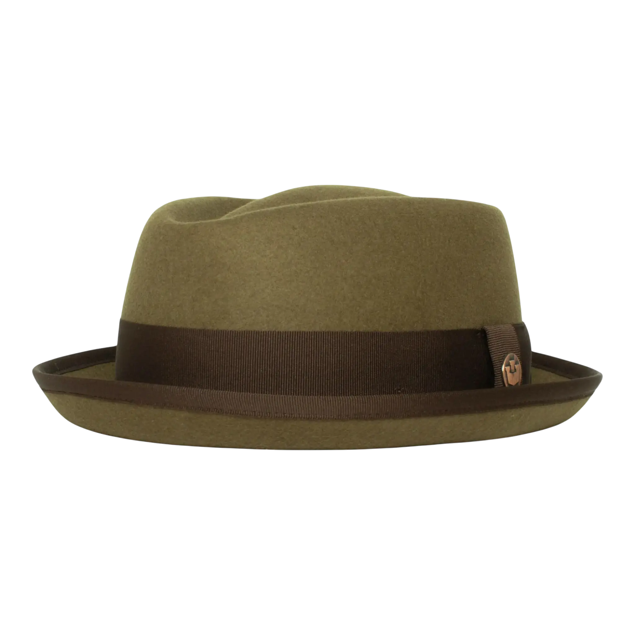 Goorin Bros Ryan Pointo Wool Fedora Hat Olive
