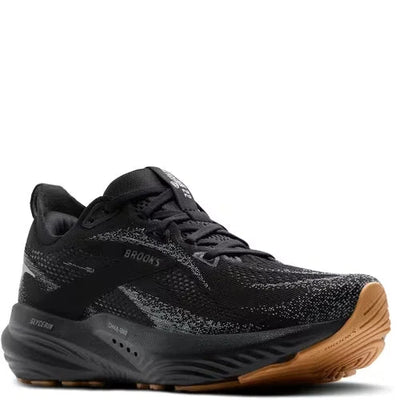 Brooks Glycerin 22 Men's Sneakers — Black/Primer Gray Running