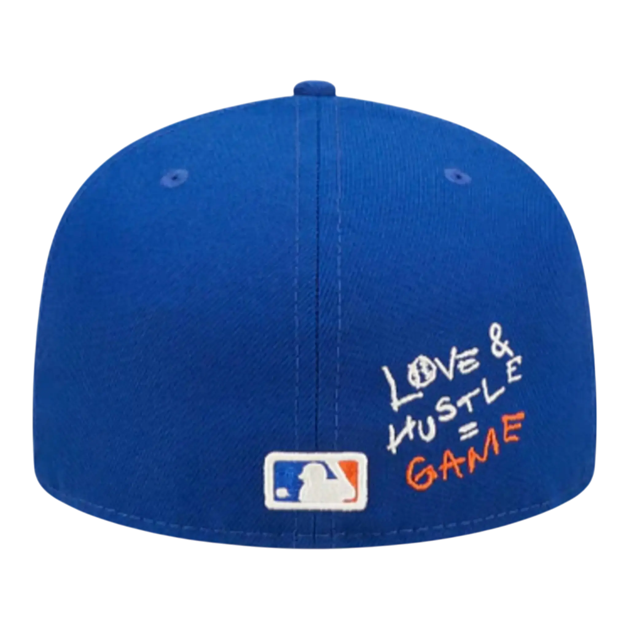 New Era New York Mets Team Heart 59FIFTY Men Fitted Hat Royal Blue