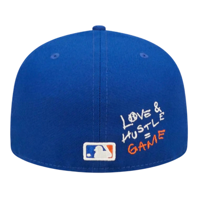 New Era New York Mets Team Heart 59FIFTY Men Fitted Hat Royal Blue