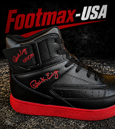 Patrick Ewing 33 Hi-Orion Rebound - 1RBE003-012 (Red / Black) — product view 2
