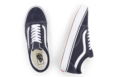 Vans Old Skool Women's Sneakers — Parisian Night/True White Low-Top