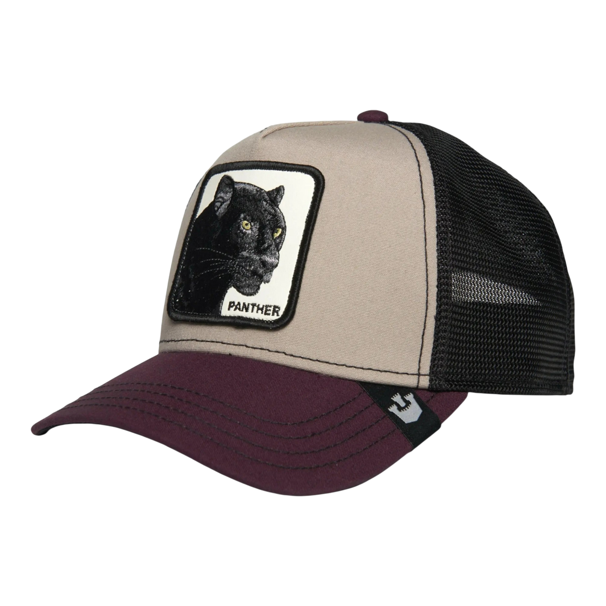Goorin Bros MVP Panther Women Trucker Hat Purple – product view 1