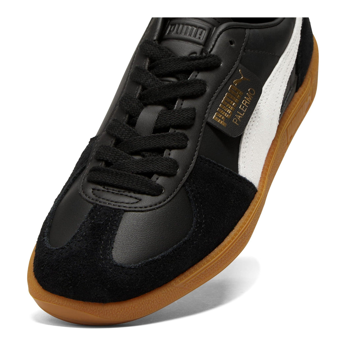 Puma Palermo Leather Men Sneakers Puma Black/Feather Gray/Gum