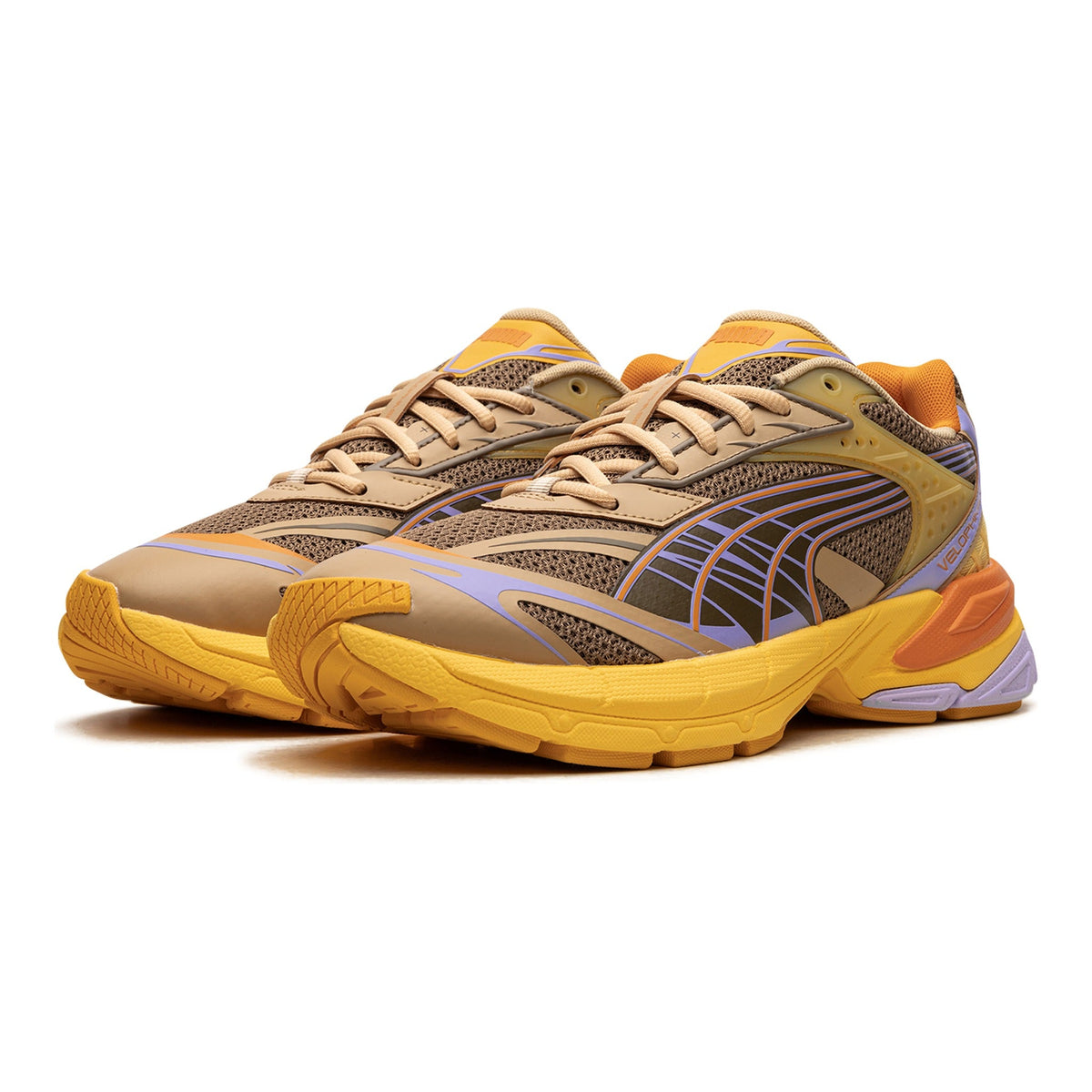 Puma Velophasis Multi Men Sneakers Chocolate Chip/Flaxen – product view 5