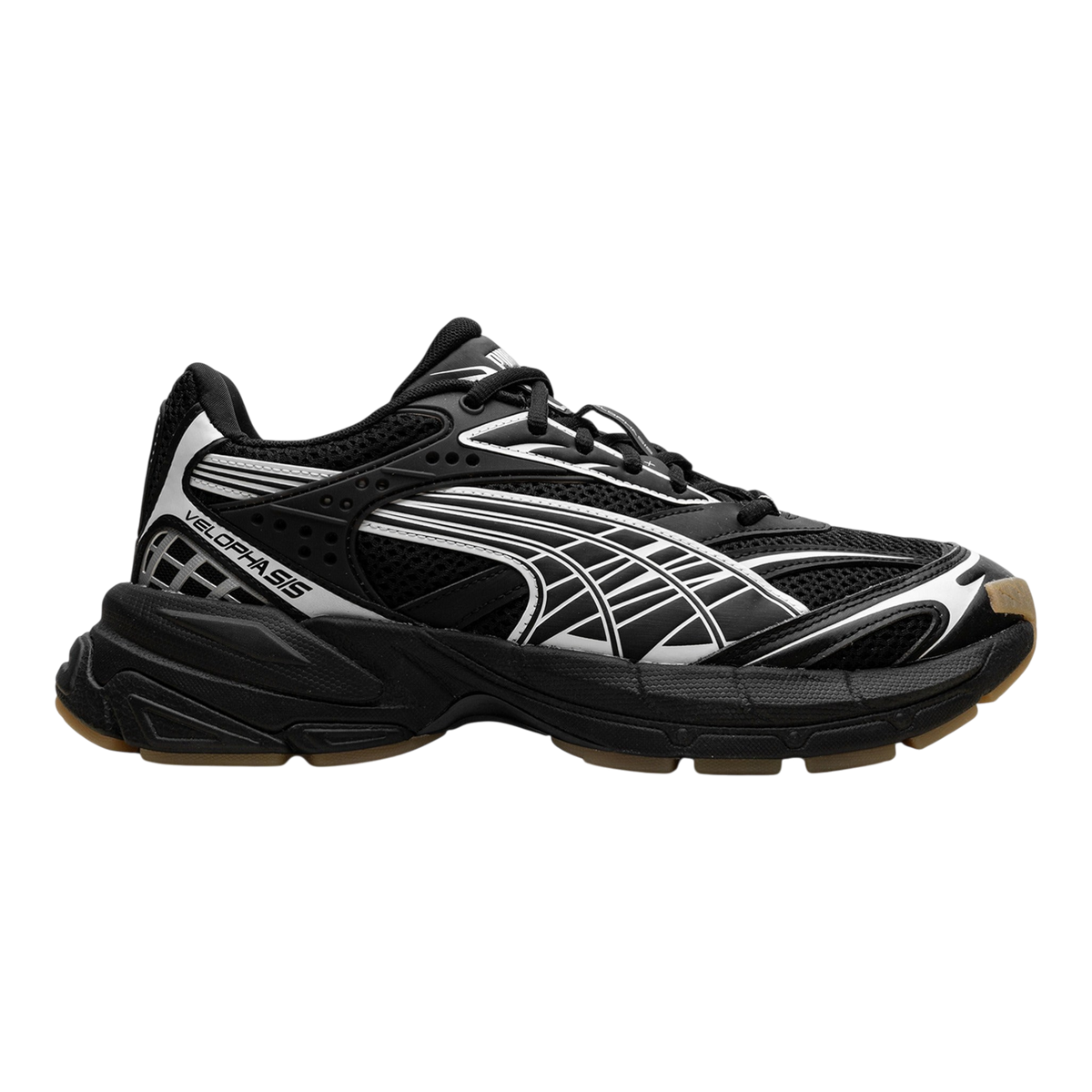 Puma Velophasis Technisch Men Sneakers Black/White – product view 1