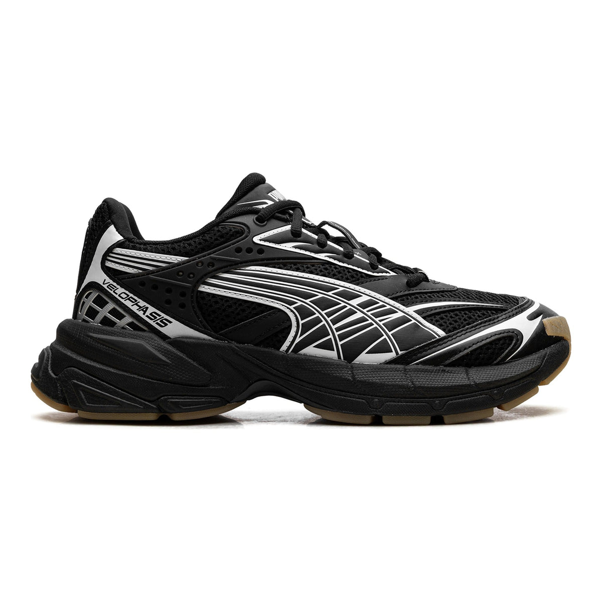 Puma Velophasis Technisch Men Sneakers Black/White
