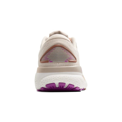 Brooks Ghost 16 Women's Sneakers — Almond Peach/Coconut/Purple Running