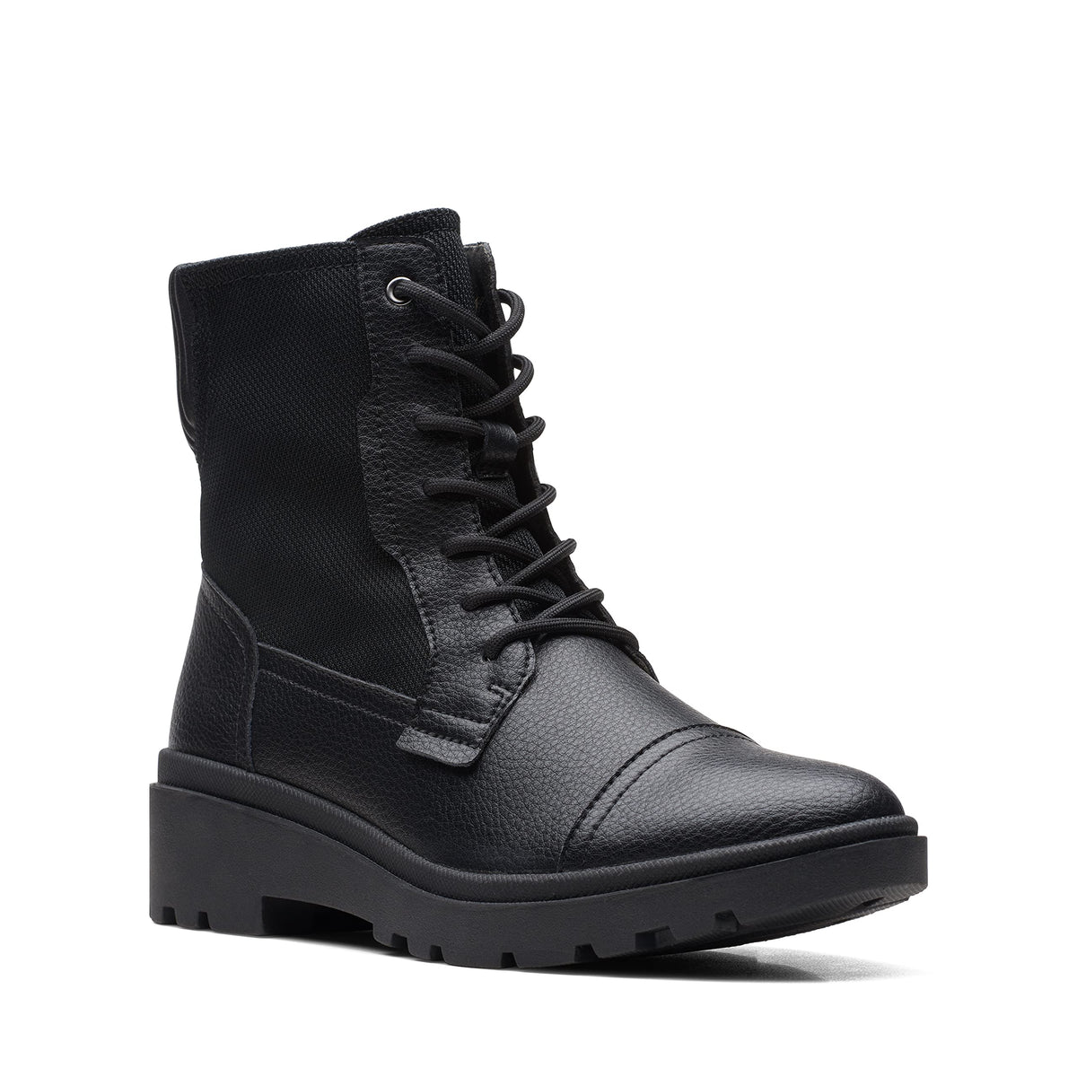 Clarks Calla Charm Women's Black Leather 26169437 — product view 2