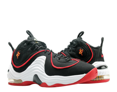 Nike Air Penny II Big Kids Basketball Shoes Black/White-University Red