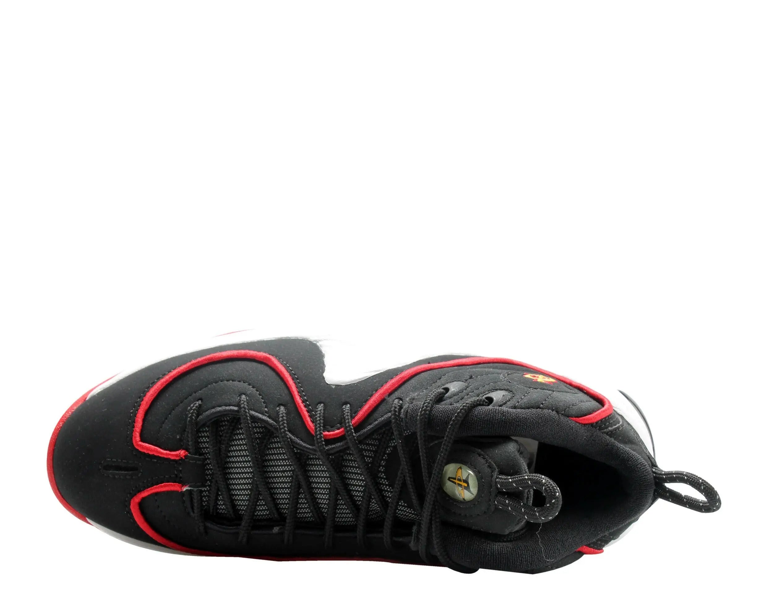 Nike Air Penny II Big Kids Basketball Shoes Black/White-University Red